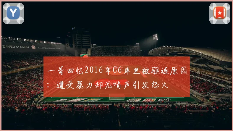 一哥回忆2016年G6库里被驱逐原因：遭受暴力却无哨声引发怒火